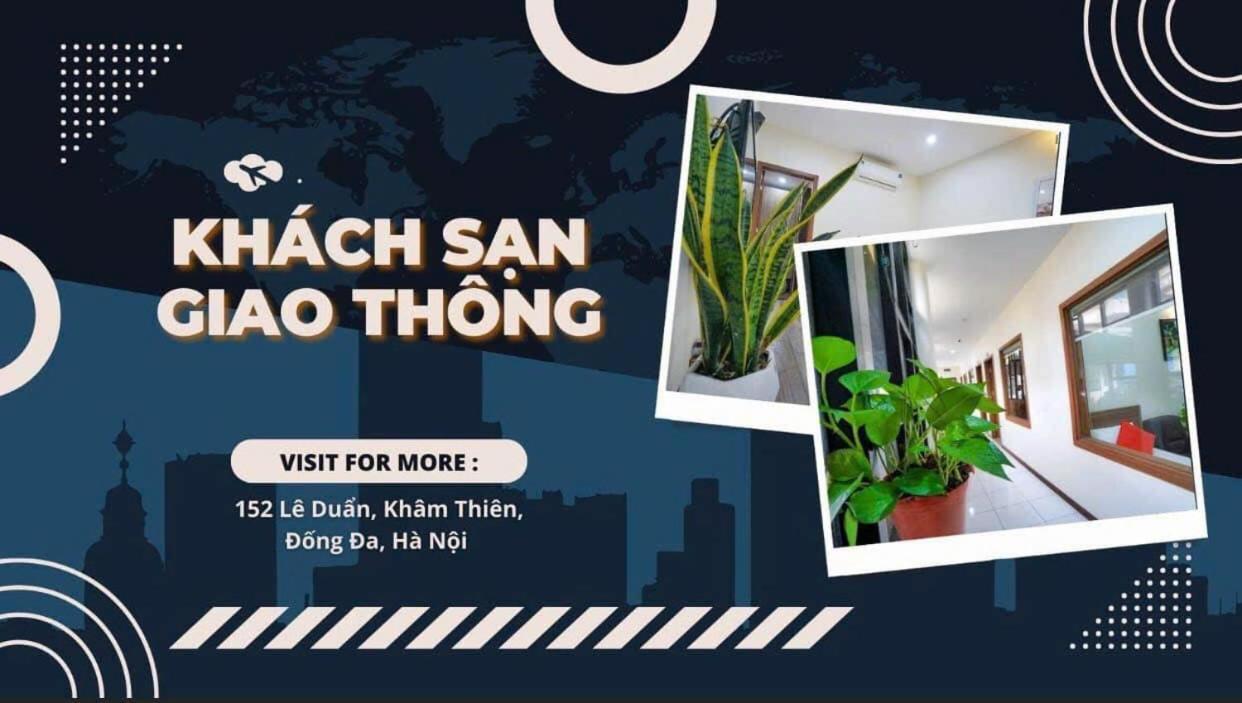 Khach San Giao Thong Hotel Hanoi Buitenkant foto